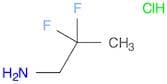 2,2-Difluoropropylamine HCl