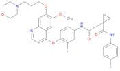 N-[3-Fluoro-4-[[6-methoxy-7-[3-(4-morpholinyl)propoxy]-4-quinolinyl]oxy]phenyl]-N'-(4-fluorophenyl…