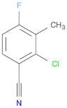 2-Chloro-4-fluoro-3-methylbenzonitrile