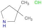 3,3-Dimethylpyrrolidine hydrochloride