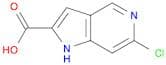 6-CHLORO-1H-PYRROLO[3,2-C]PYRIDINE-2-CARBOXYLIC ACID