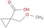 1-(Methoxymethyl)cyclopropanecarboxylic acid