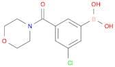 (3-Chloro-5-(morpholine-4-carbonyl)phenyl)boronic acid