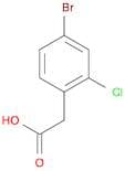 2-(4-Bromo-2-chlorophenyl)acetic acid