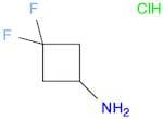 3,3-Difluorocyclobutanamine HCl