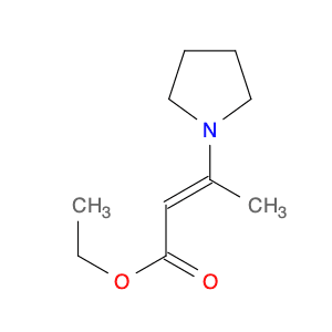 (E)-Ethyl 3-(pyrrolidin-1-yl)but-2-enoate