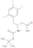(3R)-3-[(1,1-dimethylethoxycarbonyl)amino]-4-(2,4,5-trifluorophenyl)butanoic acid