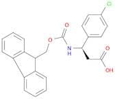 (R)-3-((((9H-Fluoren-9-yl)methoxy)carbonyl)amino)-3-(4-chlorophenyl)propanoic acid