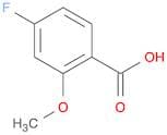 4-Fluoro-2-methoxybenzoic acid