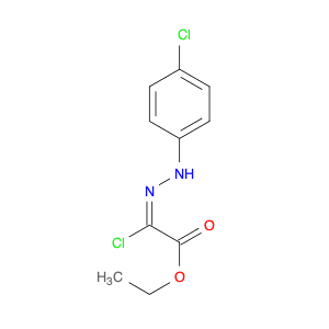 Aceticacid, 2-chloro-2-[2-(4-chlorophenyl)hydrazinylidene]-, ethyl ester