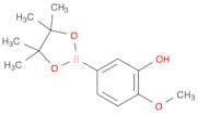 2-Methoxy-5-(4,4,5,5-tetramethyl-1,3,2-dioxaborolan-2-yl)phenol