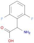Benzeneacetic acid, a-amino-2,6-difluoro-