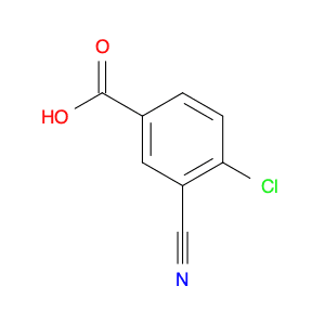 4-Chloro-3-cyanobenzoic acid