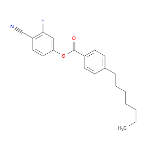 4-Cyano-3-fluorophenyl-4-heptylbenzoate
