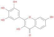 4H-1-Benzopyran-4-one, 3,7-dihydroxy-2-(3,4,5-trihydroxyphenyl)