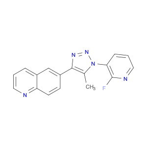 6-[1-(2-fluoropyridin-3-yl)-5-methyltriazol-4-yl]quinoline