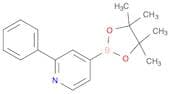 2-Phenyl-4-(4,4,5,5-tetramethyl-1,3,2-dioxaborolan-2-yl)pyridine