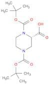 (2S)-1,4-bis[(tert-butoxy)carbonyl]piperazine-2-carboxylic acid