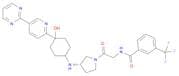 N-[2-[(3S)-3-[[4-Hydroxy-4-[5-(pyrimidin-2-yl)pyridin-2-yl]cyclohexyl]amino]pyrrolidin-1-yl]-2-oxo…