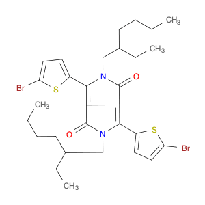 3,6-Bis(5-bromo-2-thienyl)-2,5-bis(2-ethylhexyl)-2,5-dihydropyrrolo[3,4-c]pyrrole-1,4-dione