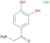 2-Amino-1-(3,4-dihydroxyphenyl)ethan-1-one hydrochloride