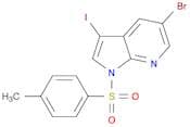 5-Bromo-3-iodo-1-tosyl-1H-pyrrolo[2,3-b]pyridine