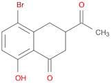 3-Acetyl-5-bromo-8-hydroxy-3,4-dihydro-2H-1-naphthalenone