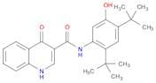 N-[2,4-Bis(Tert-Butyl)-5-Hydroxyphenyl]-1,4-Dihydro-4-Oxo-3-Quinolinecarboxamide