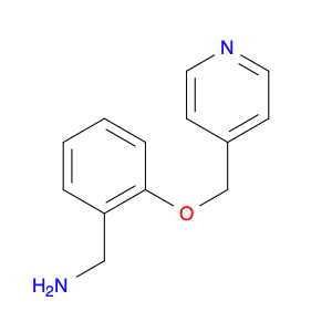 {2-[(pyridin-4-yl)methoxy]phenyl}methanamine