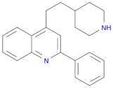2-PHENYL-4-[2-(4-PIPERIDINYL)ETHYL]QUINOLINE