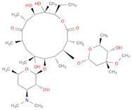 [3R-(3R*,4S*,5S*,6R*,7R*,9R*,11R*,12R*,13S*,14R*)]-4-[(2,6-Dideoxy-3-C-methyl-3-O-methyl-α-L-ribo-…