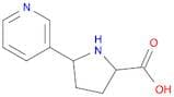 5-(pyridin-3-yl)pyrrolidine-2-carboxylic acid