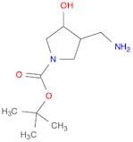 tert-Butyl 3-(aminomethyl)-4-hydroxy-1-pyrrolidinecarboxylate
