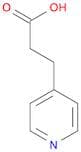 3-(4-Pyridyl)propanoic acid