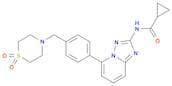 N-[5-[4-[(1,1-Dioxido-4-thiomorpholinyl)methyl]phenyl][1,2,4]triazolo[1,5-a]pyridin-2-yl]cycloprop…
