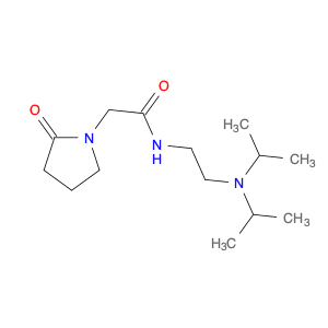 N-[2-[Bis(1-methylethyl)amino]ethyl]-2-oxo-1-pyrrolidineacetamide