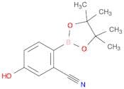 5-hydroxy-2-(4,4,5,5-tetramethyl-1,3,2-dioxaborolan-2-yl)benzonitrile