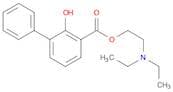 [1,1'-Biphenyl]-3-carboxylicacid, 2-hydroxy-, 2-(diethylamino)ethyl ester