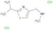 [(2-Isopropyl-1,3-thiazol-4-yl)methyl]methylamine 2HCl