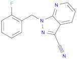 1-(2-Fluorobenzyl)-1H-pyrazolo[3,4-b]pyridine-3-carbonitrile