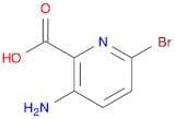 3-amino-6-bromopyridine-2-carboxylic acid
