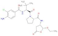 (2S)-1-[(2S)-2-[(4-amino-3-chlorophenyl)formamido]-3,3-dimethylbutanoyl]-N-[(2R,3S)-2-ethoxy-5-oxo…