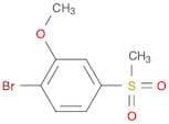 1-Bromo-2-methoxy-4-(methylsulfonyl)benzene