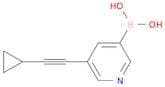 5-(cyclopropylethynyl)pyridin-3-ylboronic acid