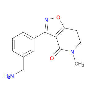Isoxazolo[4,5-c]pyridin-4(5H)-one, 3-[3-(aminomethyl)phenyl]-6,7-dihydro-5-methyl-