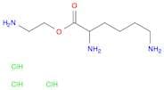 2-aminoethyl 2,6-diaminohexanoate trihydrochloride