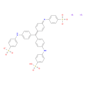 Benzenesulfonic acid,[[4-[bis[4-[(sulfophenyl)amino]phenyl]methylene]-2,5-cyclohexadien-1-ylidene]…