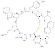 L-Threoninamide, 3-(2-naphthalenyl)-D-alanyl-L-cysteinyl-L-tyrosyl-D-tryptophyl-L-lysyl-L-valyl-L-…