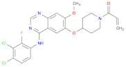 1-[4-[[4-[(3,4-Dichloro-2-fluorophenyl)amino]-7-methoxy-6-quinazolinyl]oxy]-1-piperidinyl]-2-prope…