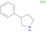 3-Phenyl-pyrrolidine, HCl